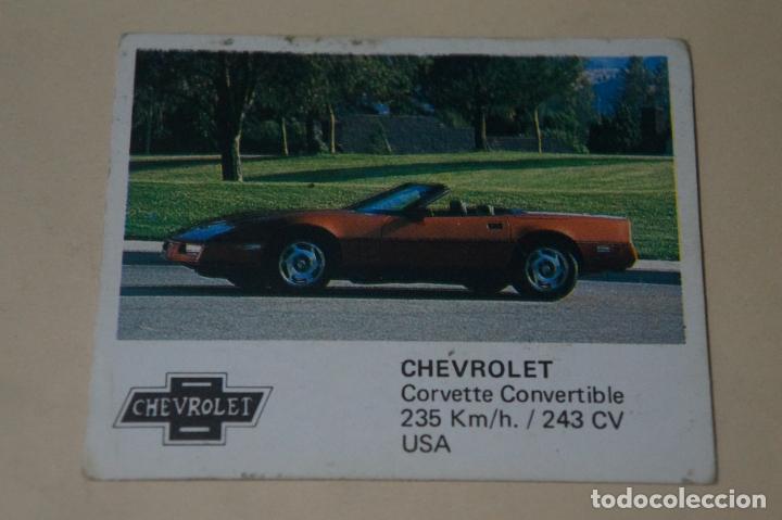 Coleccionismo Cromos antiguos: CROMO DE COCHES CHEVROLET DESPEGADO N&ordm; 27 A&Ntilde;O 1994 DEL ALBUM AUTO 2000 DE COMICROMO COMIC-ROMO