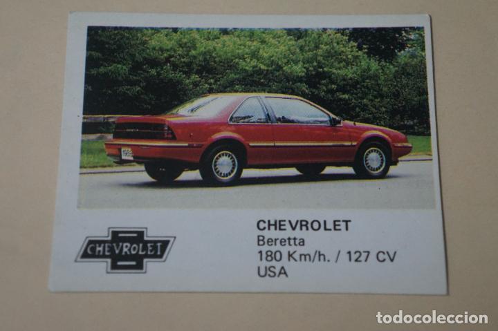 Coleccionismo Cromos antiguos: CROMO DE COCHES CHEVROLET DESPEGADO N&ordm; 29 A&Ntilde;O 1994 DEL ALBUM AUTO 2000 DE COMICROMO COMIC-ROMO
