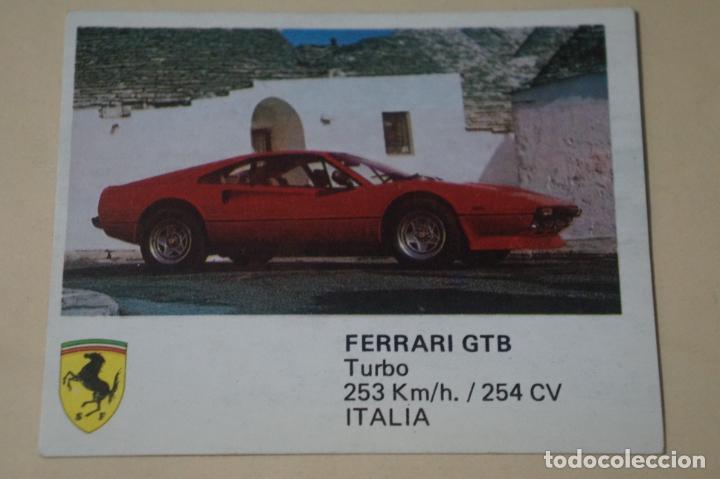 Coleccionismo cromos antiguos: CROMO DE COCHES FERRARI DESPEGADO N&ordm; 38 A&Ntilde;O 1994 DEL ALBUM AUTO 2000 DE COMICROMO COMIC-ROMO