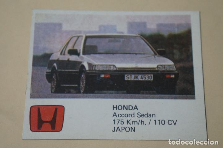 Coleccionismo cromos antiguos: CROMO DE COCHES HONDA DESPEGADO N&ordm; 67 A&Ntilde;O 1994 DEL ALBUM AUTO 2000 DE COMICROMO COMIC-ROMO