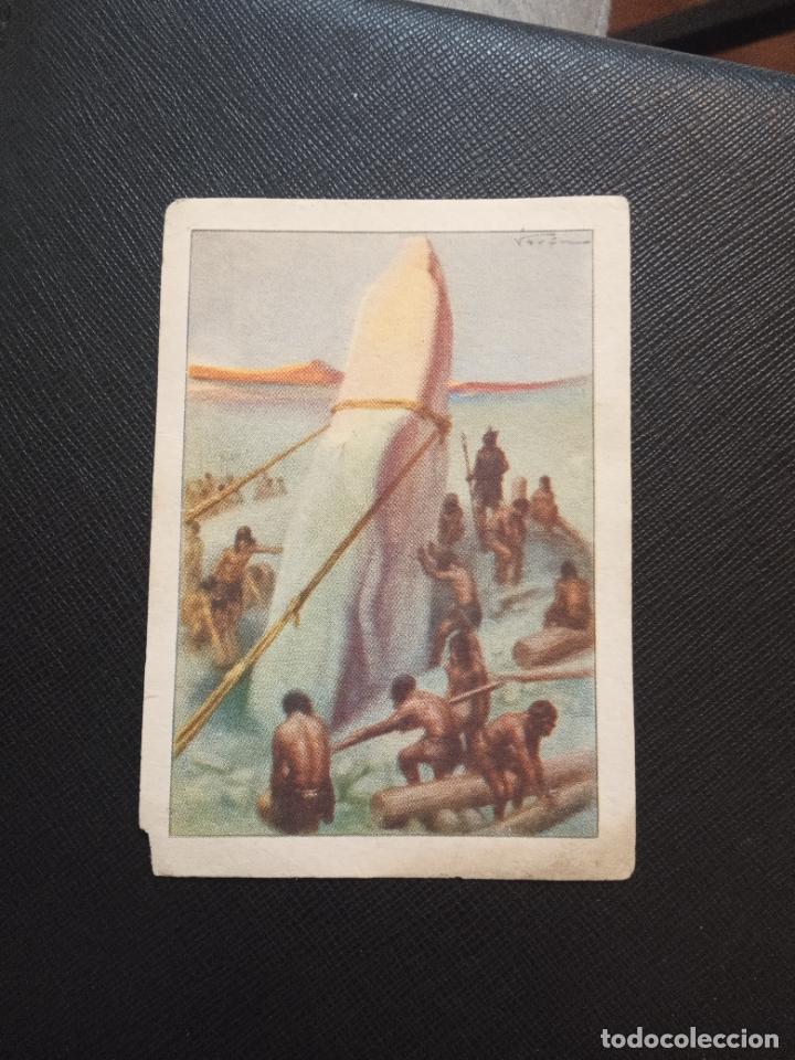 Coleccionismo cromos antiguos: HISTORIA DEL PROGRESO HUMANO CROMO CHOCOLATES AMATLLER - FT4 - 35 - Foto 1