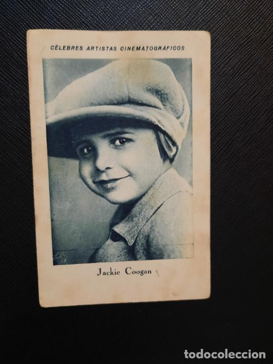 Colecionismo Cromos antigos: JACKIE COOGAN CELEBRES ARTISTAS CINEMATOGRAFICOS CHOCOLATES JUNCOSA - FT8 - 11