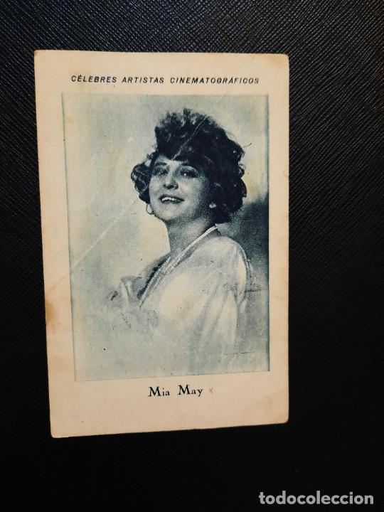 Colecionismo Cromos antigos: MIA MAY CELEBRES ARTISTAS CINEMATOGRAFICOS CHOCOLATES JUNCOSA - FT8 - 12