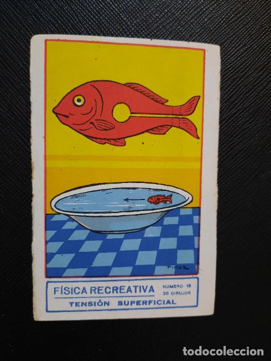 Colecionismo Cromos antigos: FISICA RECRATIVA CHOCOLATES ORTI PIERA Y BRUGUERA - FT13 - 18