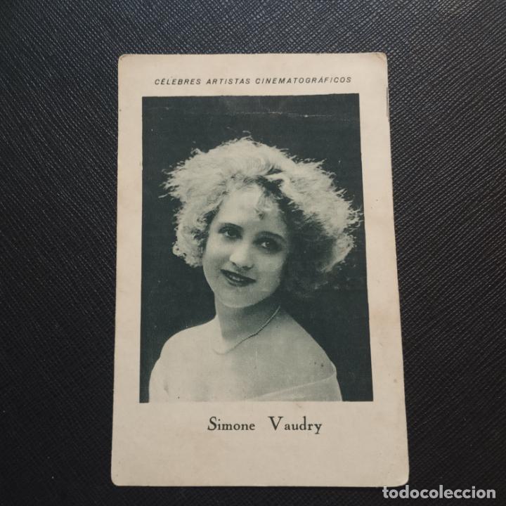 Collectable Antique Stickers: SIMONE VAUDRY CELEBRES ARTISTAS CINEMATOGRAFICOS CROMOS CHOCOLATES JUNCOSA - FT30 - 5