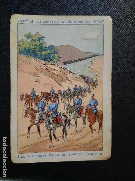 Coleccionismo Cromos antiguos: LA CONELAGRACION EUROPA CROMO CHOCOLATES JAIME BOIX - FT56 - 16