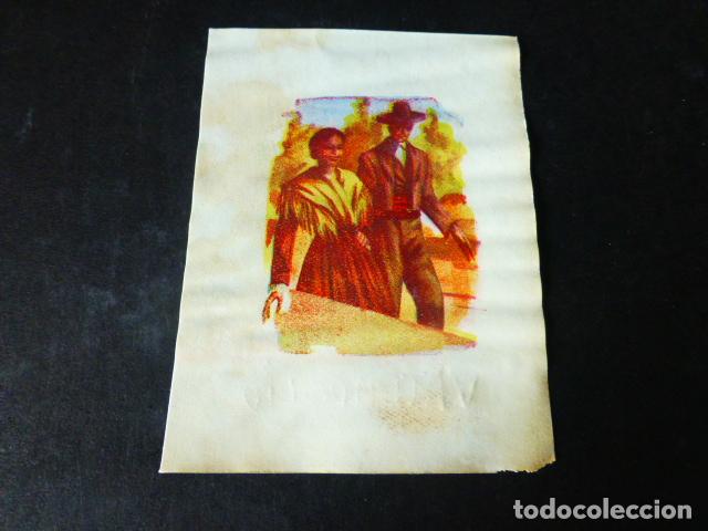 Collectionnisme Cartes &agrave; collectionner anciennes: VALLADOLID TIPOS A&Ntilde;OS 40 CROMOLITOGRAFIA 7 X 8,5 CMTS