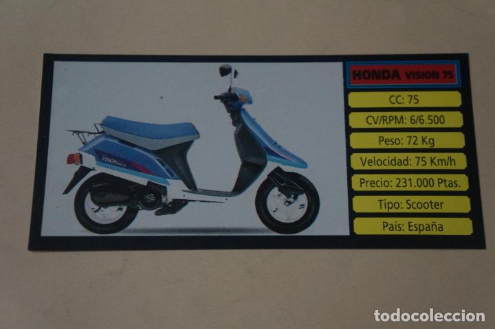 Coleccionismo cromos antiguos: CROMO DE MOTOCICLISMO HONDA DESPEGADO N&ordm; 73 A&Ntilde;O 1983 DEL ALBUM MOTOCICLISMO DE CUSC&Oacute;