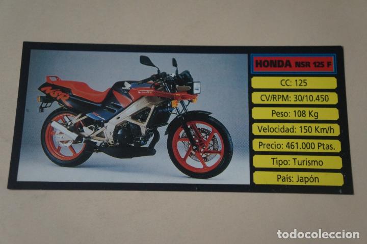 Coleccionismo cromos antiguos: CROMO DE MOTOCICLISMO HONDA DESPEGADO N&ordm; 81 A&Ntilde;O 1983 DEL ALBUM MOTOCICLISMO DE CUSC&Oacute;