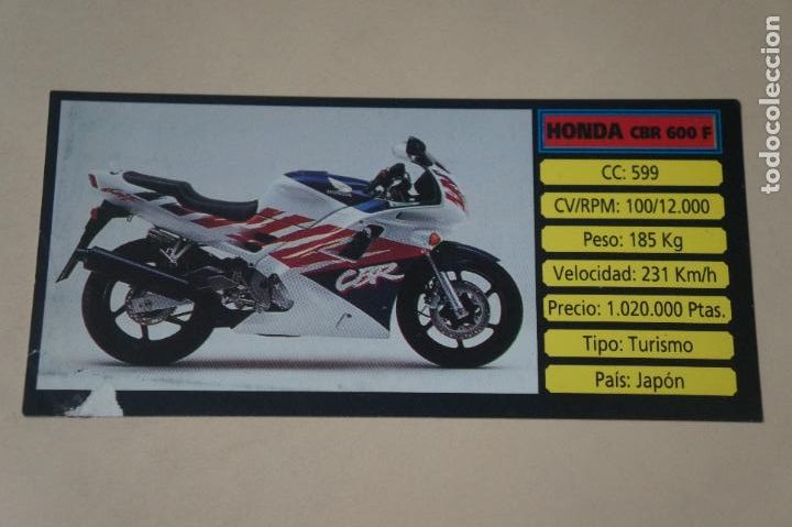Coleccionismo cromos antiguos: CROMO DE MOTOCICLISMO HONDA DESPEGADO N&ordm; 87 A&Ntilde;O 1983 DEL ALBUM MOTOCICLISMO DE CUSC&Oacute;