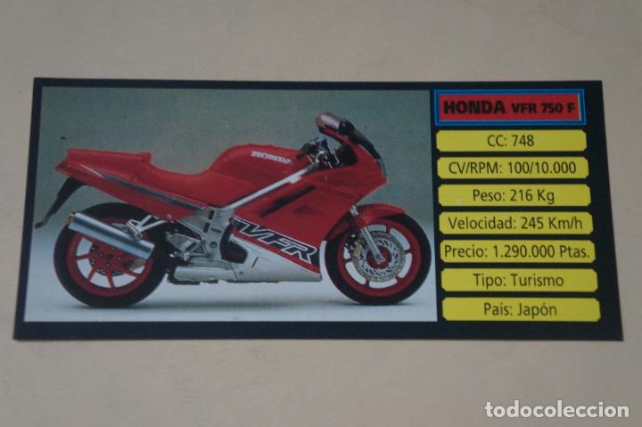 Coleccionismo cromos antiguos: CROMO DE MOTOCICLISMO HONDA DESPEGADO N&ordm; 91 A&Ntilde;O 1983 DEL ALBUM MOTOCICLISMO DE CUSC&Oacute;