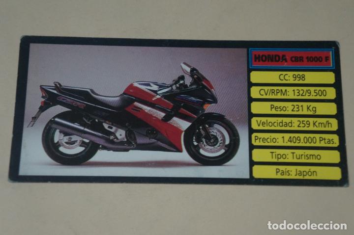 Coleccionismo cromos antiguos: CROMO DE MOTOCICLISMO HONDA DESPEGADO N&ordm; 93 A&Ntilde;O 1983 DEL ALBUM MOTOCICLISMO DE CUSC&Oacute;