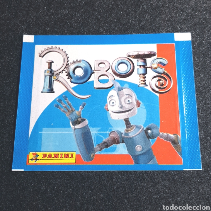 Coleccionismo cromos antiguos: (CEP.2) SOBRE DE CROMOS. VACIO. PANINI. ROBOTS 2005 - Foto 1