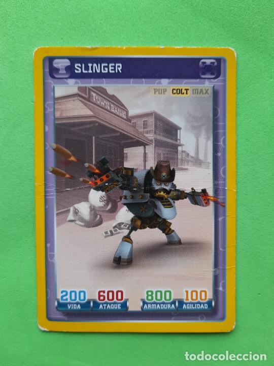 Coleccionismo cromos antiguos: InviZimals. Cromo Slinger - Foto 1