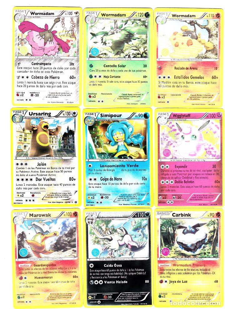 Coleccionismo cromos antiguos: LOTE DE 9 CROMOS POK&Eacute;MON (LOTE8) (C-2) - Foto 1