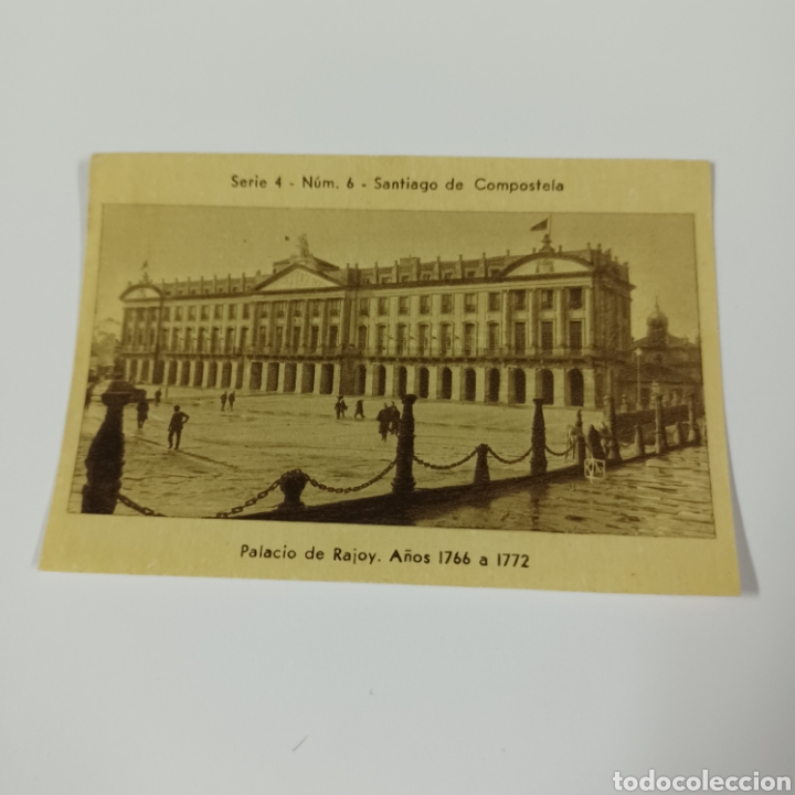Collectable Antique Stickers: KSADO SERIE 4 NUM 6 SANTIAGO DE COMPOSTELA - PALACIO DE RAJOY