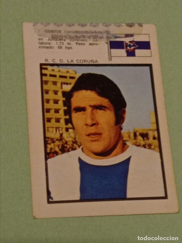 Coleccionismo Cromos antiguos: CORTES DEPORTIVO CORU&Ntilde;A FHER 71 72 1971 1972 RECUPERADO
