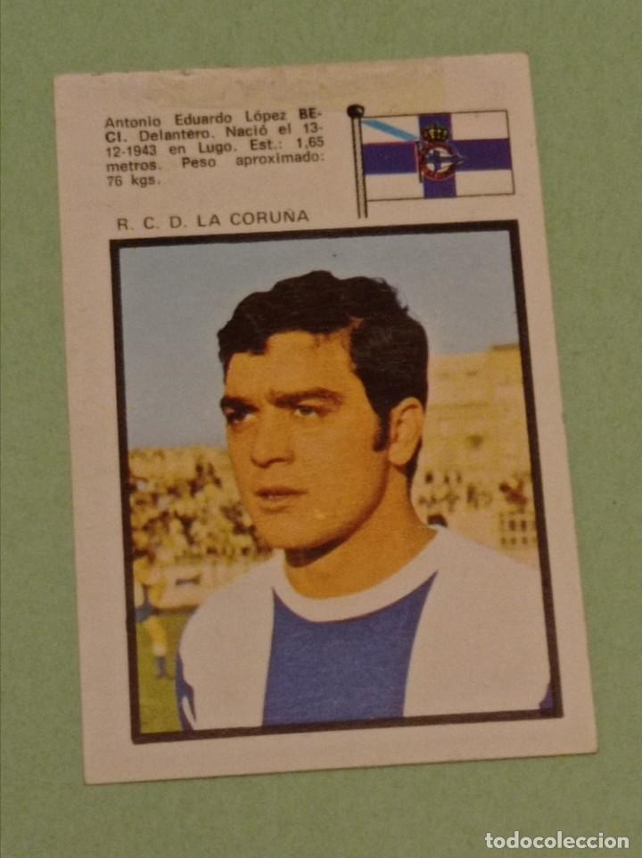 Coleccionismo Cromos antiguos: BECI DEPORTIVO CORU&Ntilde;A FHER 71 72 1971 1972 RECUPERADO