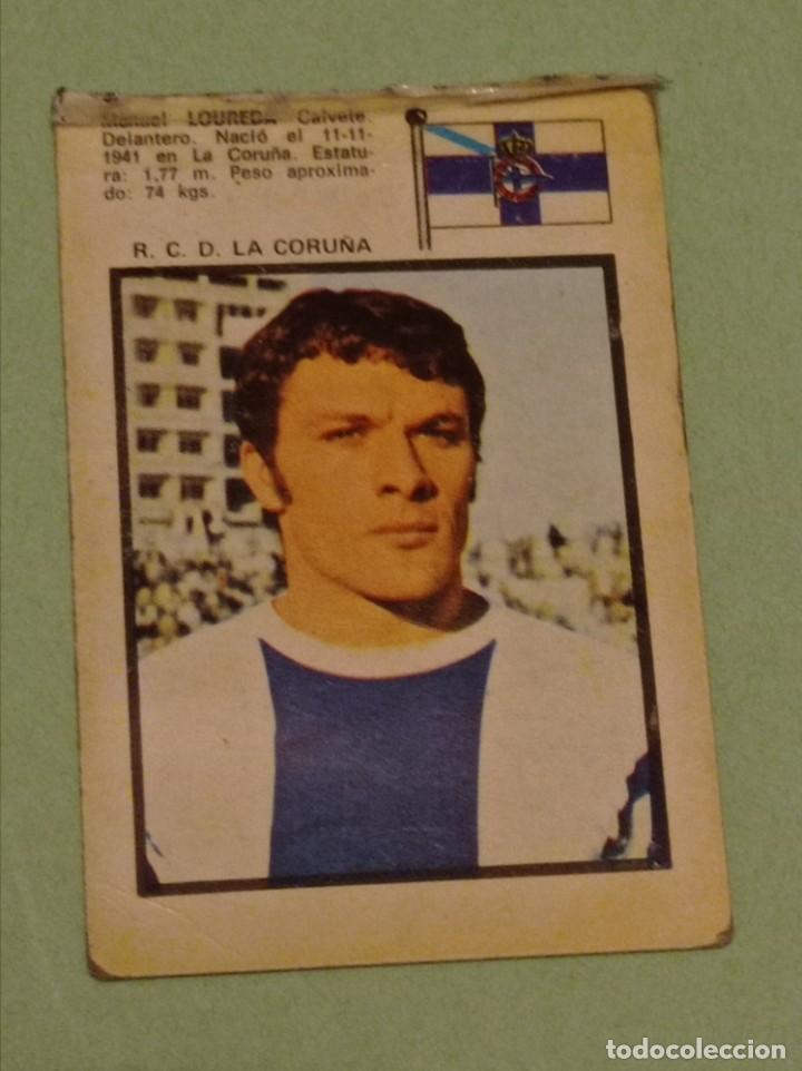 Coleccionismo Cromos antiguos: LOUREDA DEPORTIVO CORU&Ntilde;A FHER 71 72 1971 1972 RECUPERADO