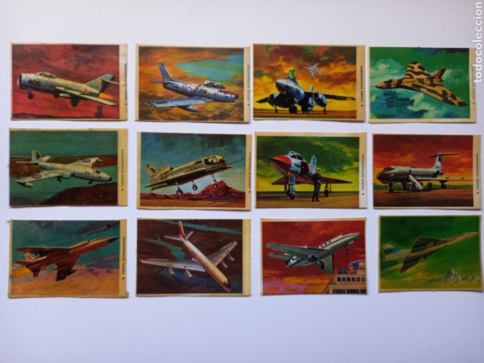 Coleccionismo cromos antiguos: 12 cromos autoadhesivos reactores megaton cropan sin pegar - Foto 1