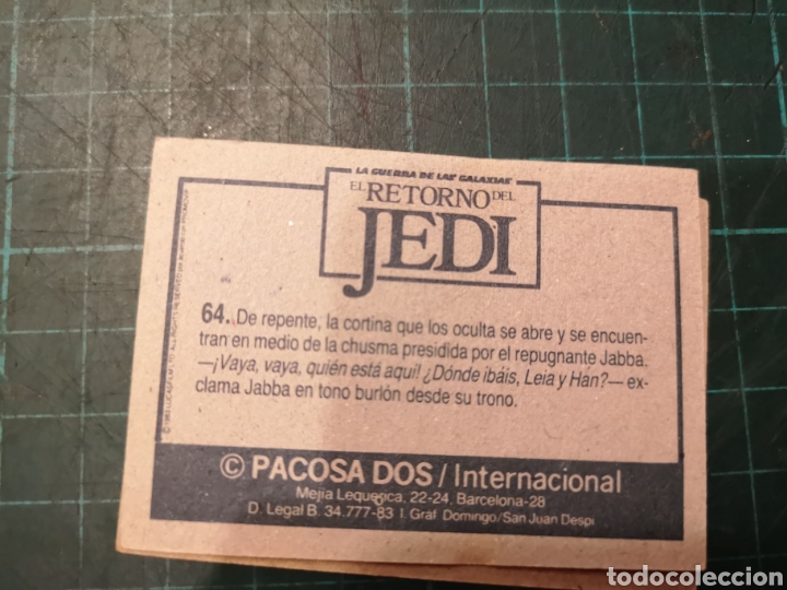 Coleccionismo cromos antiguos: Cromos Star Wars Pacosa Dos - Foto 3