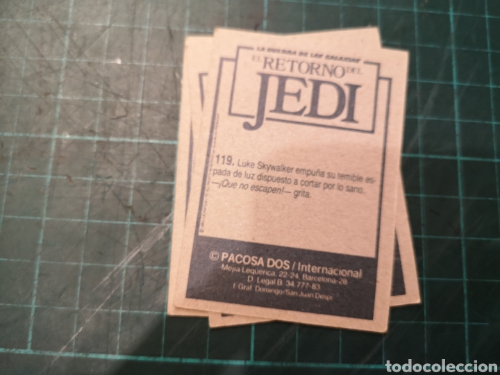 Coleccionismo cromos antiguos: Cromos Star Wars Pacosa Dos - Foto 5