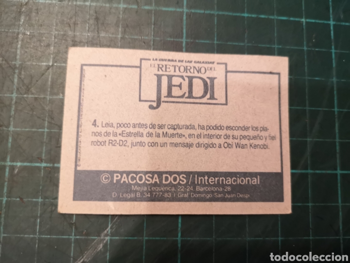 Coleccionismo cromos antiguos: Cromos Star Wars Pacosa Dos - Foto 13
