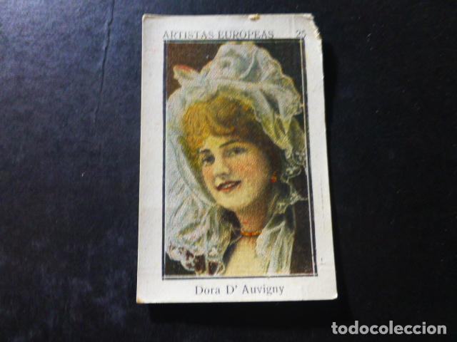 Colecionismo Cromos antigos: DORA D&acute;AUVIGNY CROMO PUBLICIDAD DIONISIO MENCHERO MORA DE TOLEDO