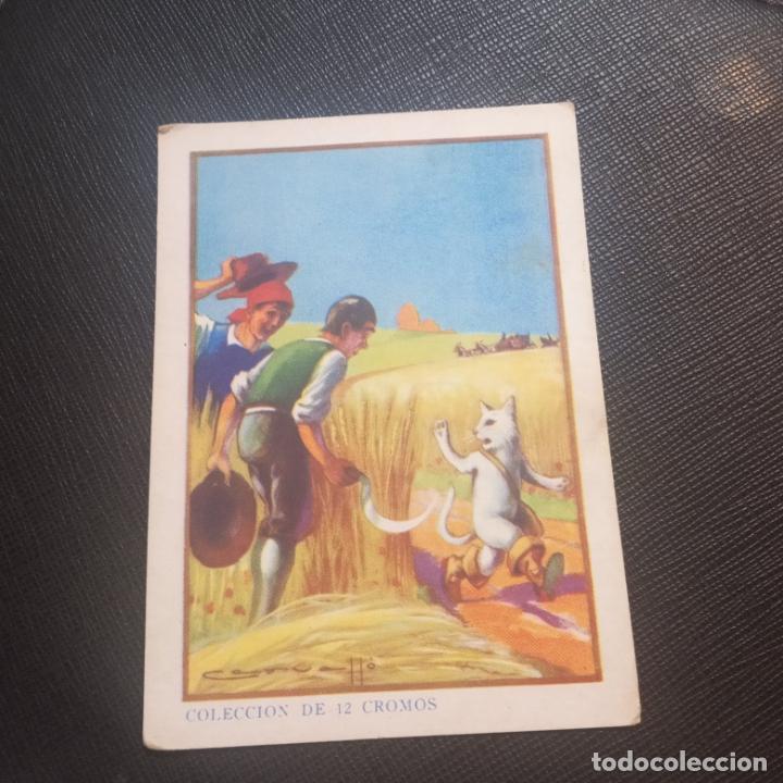Coleccionismo cromos antiguos: EL GATO CON BOTAS CROMO CHOCOLATES EVARSITO JUNCOSA - FT71 - 7 - Foto 1