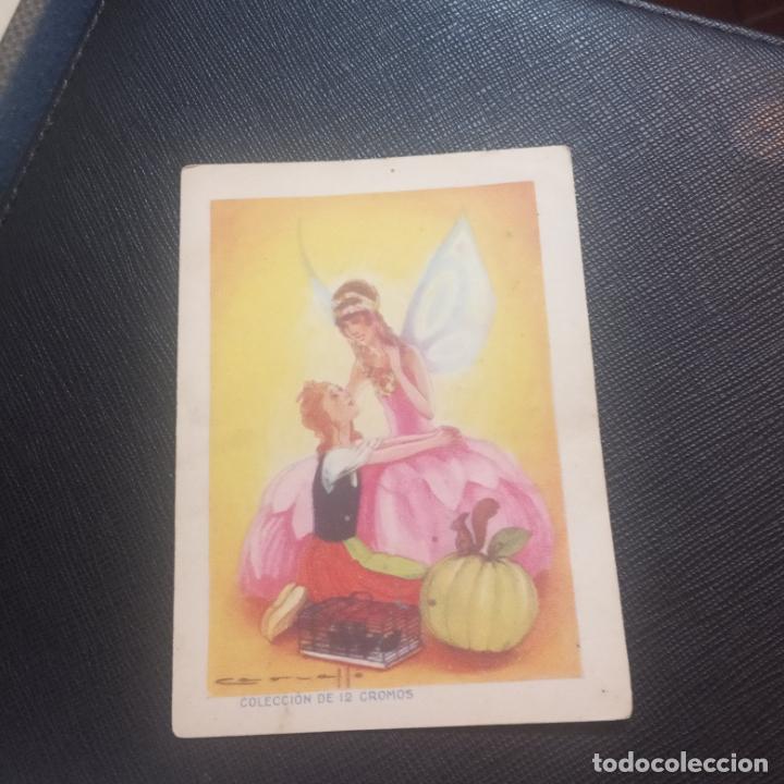 Coleccionismo cromos antiguos: LA CENICIENTA CROMO CHOCOLATES EVARSITO JUNCOSA - FT74 - 4 - Foto 1