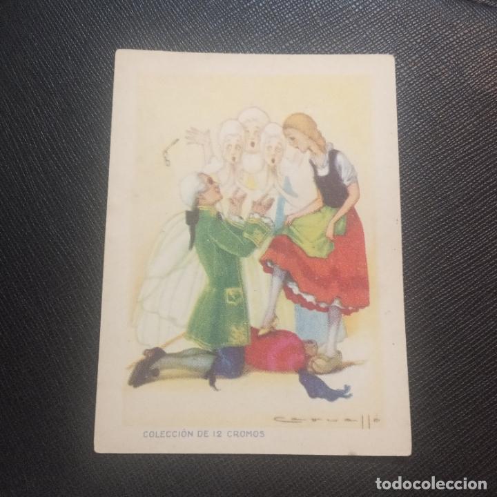Coleccionismo cromos antiguos: LA CENICIENTA CROMO CHOCOLATES EVARSITO JUNCOSA - FT74 - 11 - Foto 1
