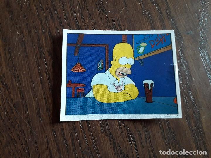 Coleccionismo cromos antiguos: cromo de Los Simpsons de Panini a&ntilde;o 1991 - Foto 1