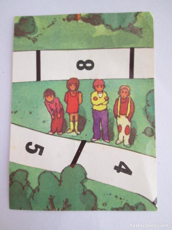 Coleccionismo cromos antiguos: CROMO ALBUM BIMBO 1975 - EL MUNDO DE LAS MOTOS - JUEGO TODO TERRENO PAGINA 9 Y 10