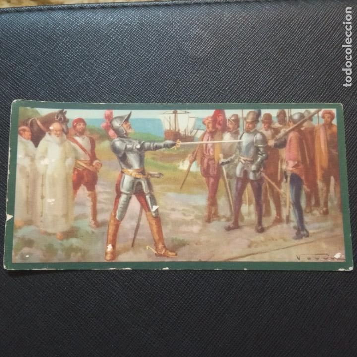 Coleccionismo cromos antiguos: FRANCISCO PIZARRO CROMO - FT103 - 3 - Foto 1