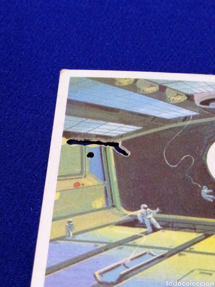 Coleccionismo cromos antiguos: DUNKIN SUPERCROMO EL ESPACIO NUMERO 10 - Foto 2