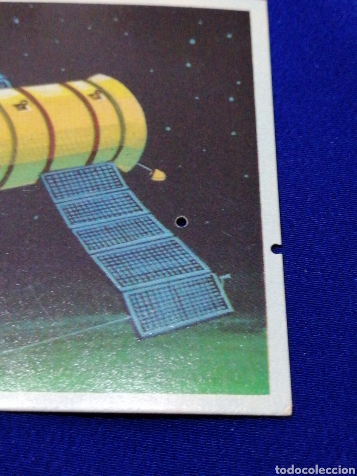 Coleccionismo cromos antiguos: DUNKIN SUPERCROMO EL ESPACIO NUMERO 25 - Foto 2
