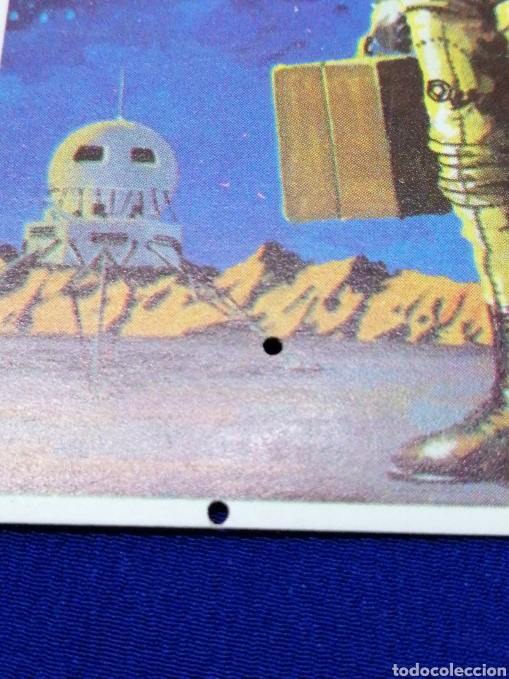Coleccionismo cromos antiguos: DUNKIN SUPERCROMO EL ESPACIO NUMERO 32 - Foto 2