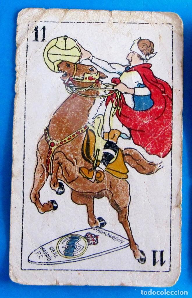 Coleccionismo Cromos antiguos: LOTE CROMO SUELTO; 6,00 &euro;. BARAJA FASES DEL FOOT BALL. MONJARD&Iacute;N. REAL MADRID F.C. CHOCOLATES ORTH&Iacute;.