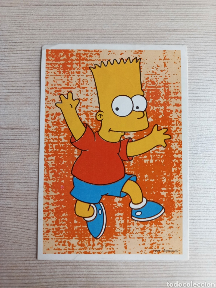 Coleccionismo cromos antiguos: Cromo Panini The Simpsons 116. A&ntilde;o 2000. - Foto 1