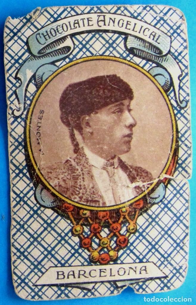 Coleccionismo Cromos antiguos: LOTE DE CROMOS. CROMOS SUELTOS; 3,00 &euro;. BARAJA TAURINA. M. MONTES. CHOCOLATE ANGELICAL