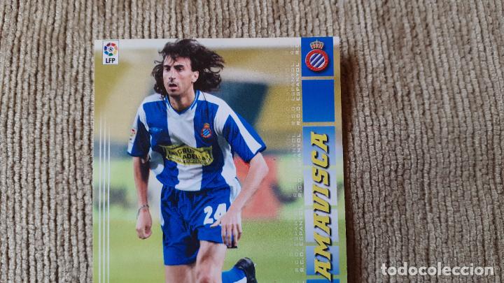 Coleccionismo cromos antiguos: AMAVISCA. R.C.D. ESPANYOL. MEGA CRACKS 2004-05. PANINI. - Foto 2