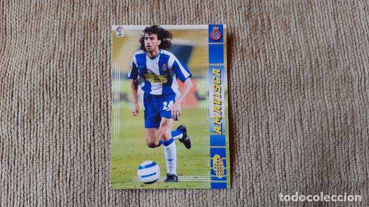 Coleccionismo cromos antiguos: AMAVISCA. R.C.D. ESPANYOL. MEGA CRACKS 2004-05. PANINI. - Foto 1