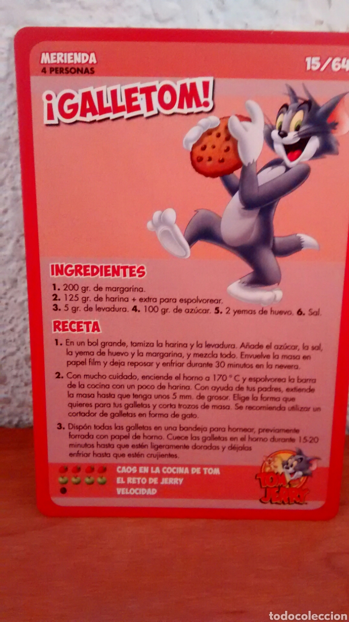 tom y jerry recetas nº 10 - Compra venta en todocoleccion