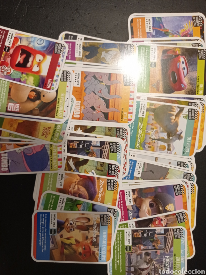Coleccionismo cromos antiguos: Cartas pel&iacute;culas Disney - Foto 1