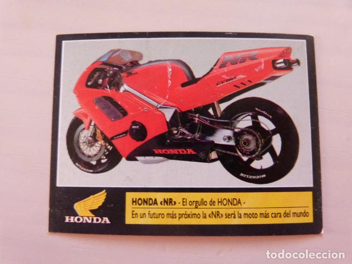 Coleccionismo cromos antiguos: CROMO DE MOTOS HONDA DESPEGADO N&ordm; 120 A&Ntilde;O 1990 DEL &Aacute;LBUM SUPER MOTO DE ESTE