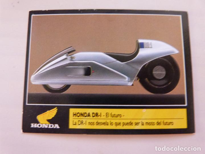Coleccionismo cromos antiguos: CROMO DE MOTOS HONDA DESPEGADO N&ordm; 121 A&Ntilde;O 1990 DEL &Aacute;LBUM SUPER MOTO DE ESTE
