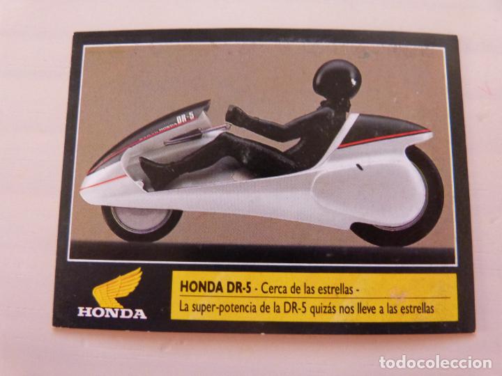 Coleccionismo cromos antiguos: CROMO DE MOTOS HONDA DESPEGADO N&ordm; 124 A&Ntilde;O 1990 DEL &Aacute;LBUM SUPER MOTO DE ESTE