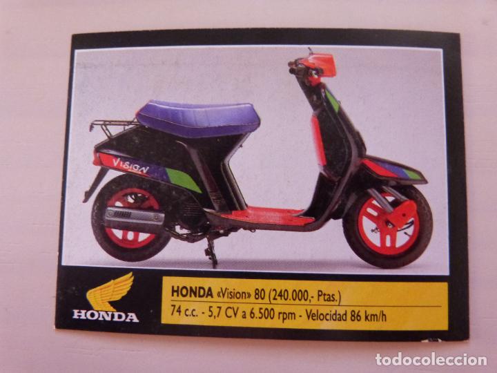 Coleccionismo cromos antiguos: CROMO DE MOTOS HONDA DESPEGADO N&ordm; 143 A&Ntilde;O 1990 DEL &Aacute;LBUM SUPER MOTO DE ESTE