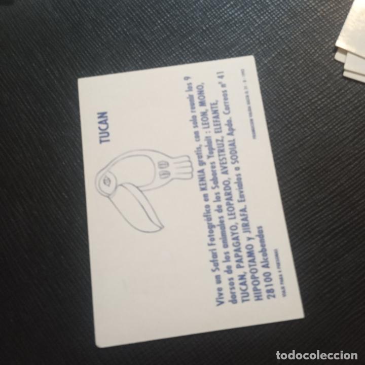 Coleccionismo cromos antiguos: TUCAM CROMO YOPLAIT - Foto 2