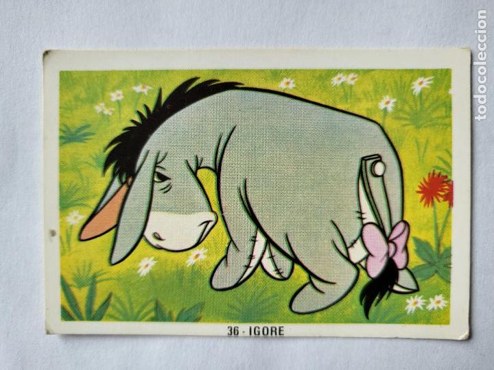Coleccionismo Cromos antiguos: CROMO ALBUM GALERIA DISNEY FHER (NUNCA PEGADO), N&ordm; 36 IGORE